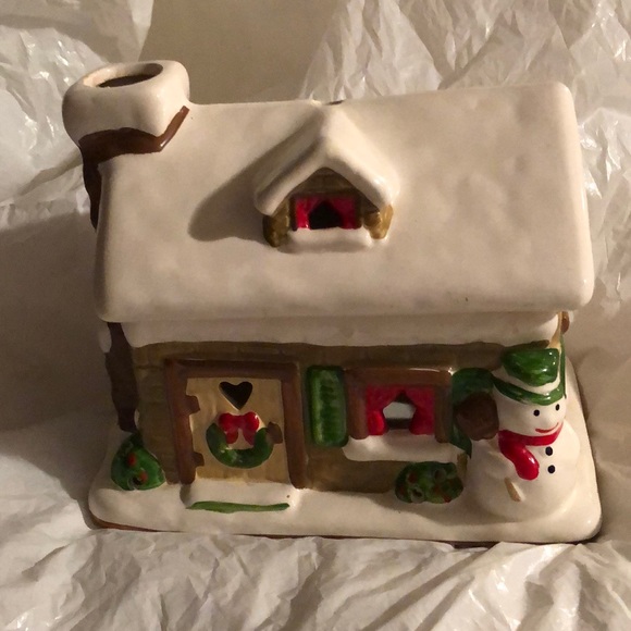 Wicks N Sticks Holiday Vintage 984 Wicks N Sticks Ceramic Christmas